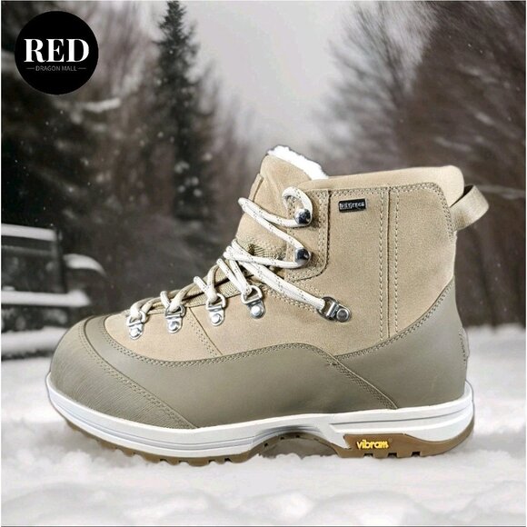 UGG SAND BRECKEN LACE EXTREME WATERPROOF WINTER BOOTS - WOMEN'S SIZE 8 - Picture 9 of 14